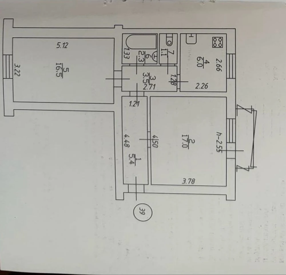 2-room apartment in Irpin at a SUPER price OF. 2%