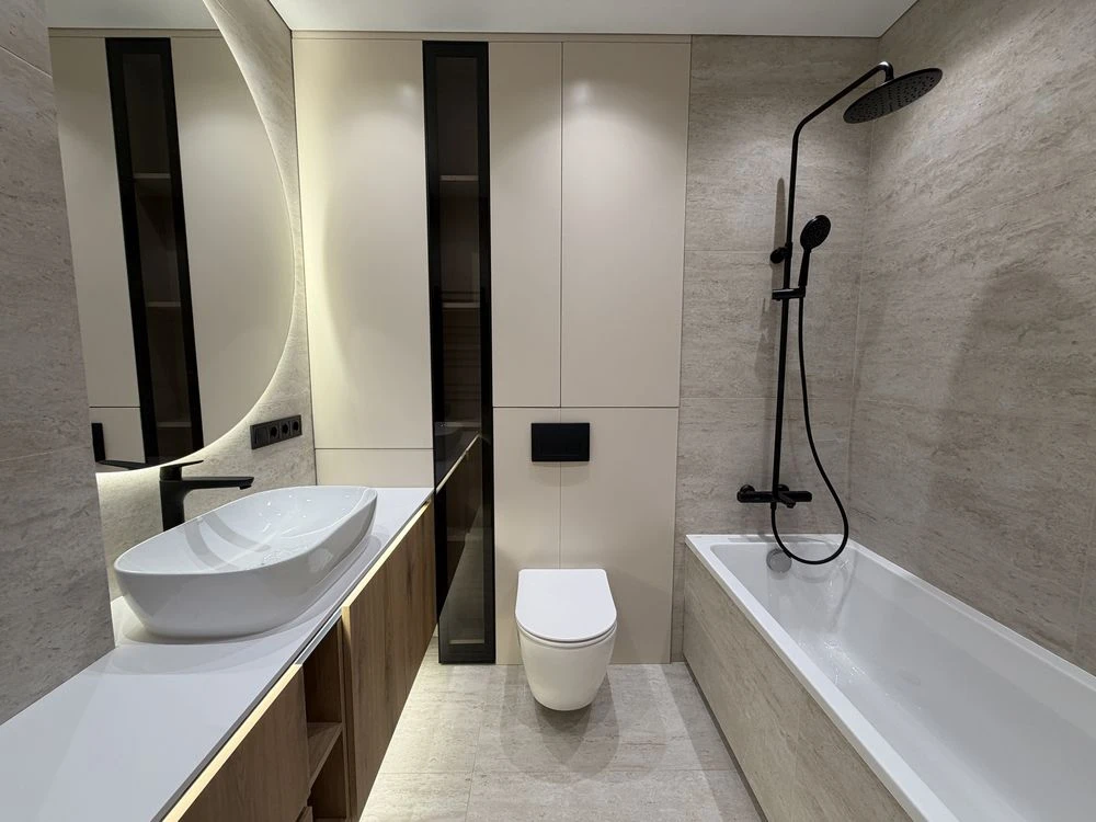 Apartment in ЖК Centralnyi 2, spacious one-bedroom apartment with quality finish