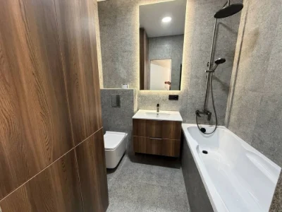 City Park ЖК, stylish euro 2-bedroom apartment with wardrobe