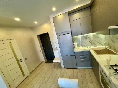 One-bedroom apartment renovated with individual gas heating