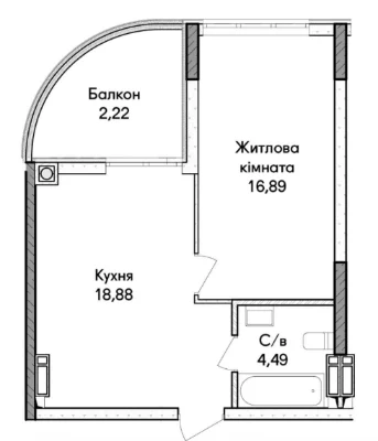 Квартира в розстрочку на 3 роки. Лише 22тис. грн/місяць. Сво