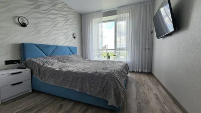 2-room apartment with renovation in the city center. Dressing room.