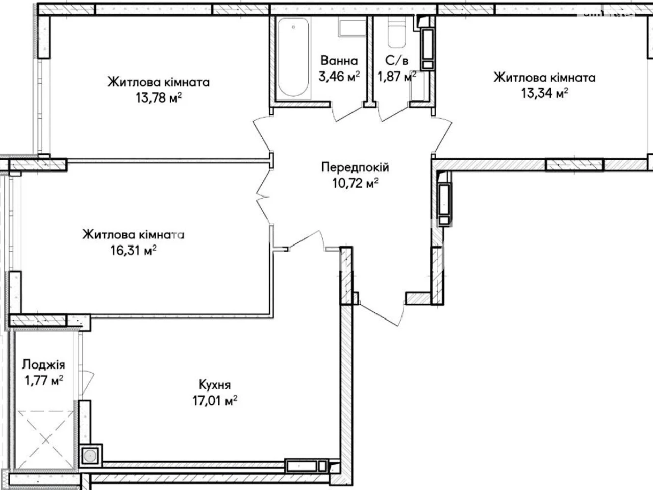 Продаж Квартира Ірпінь