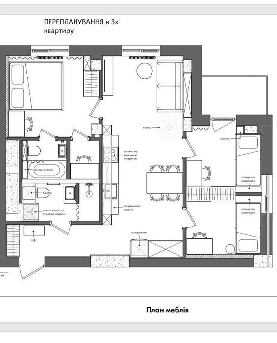 65 sq m + storage room, residential complex "House on Zernovaya" from ZhilStroy-2, Odessa region