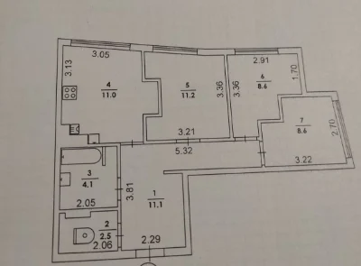 Продається квартира в Ірпні, 3 кімнати, з ремонтом, газ, "Синер"