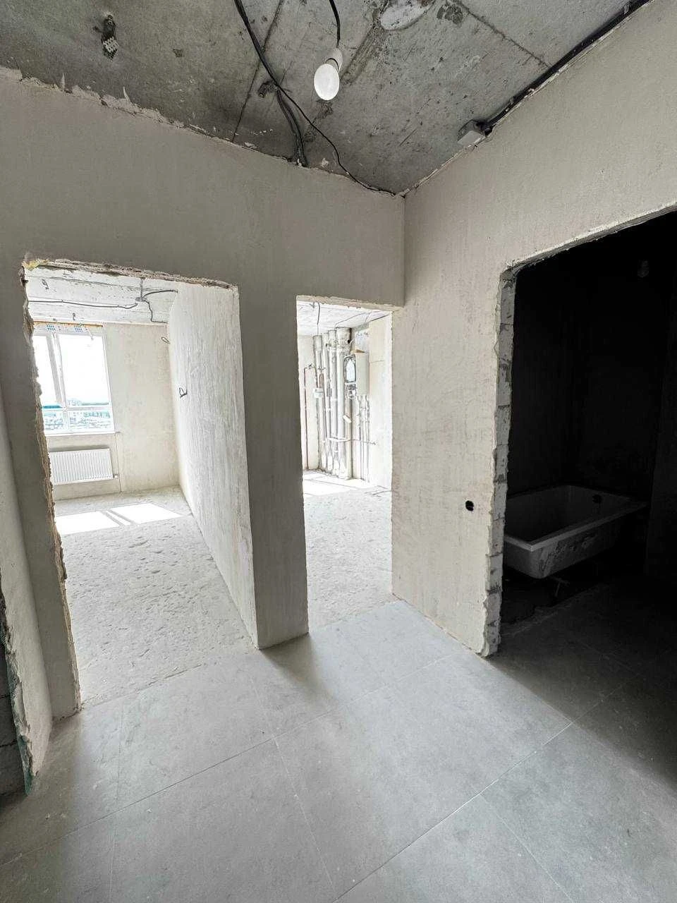1-кімнатна квартира, 42 м², частково обставлена. Синергія 2+