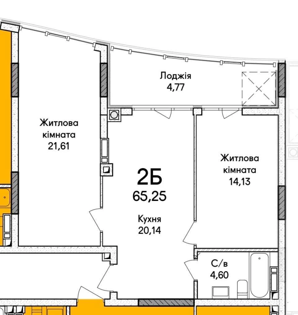 Sale from Developer - Synergy City Residence, Phase 2, Rozternymun
