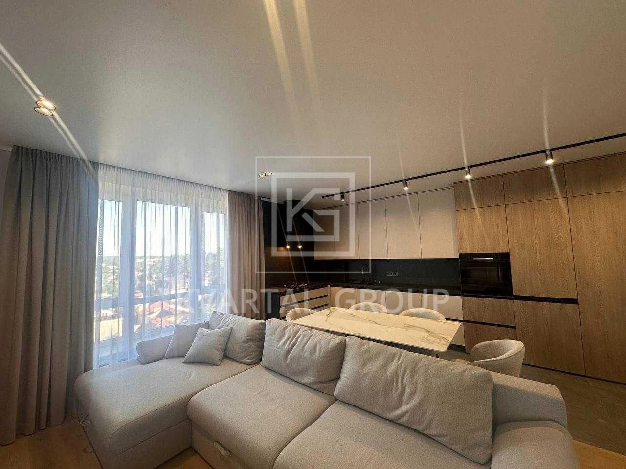 Two-bedroom apartment for sale, renovated, New Metres Residence P27, Irpin