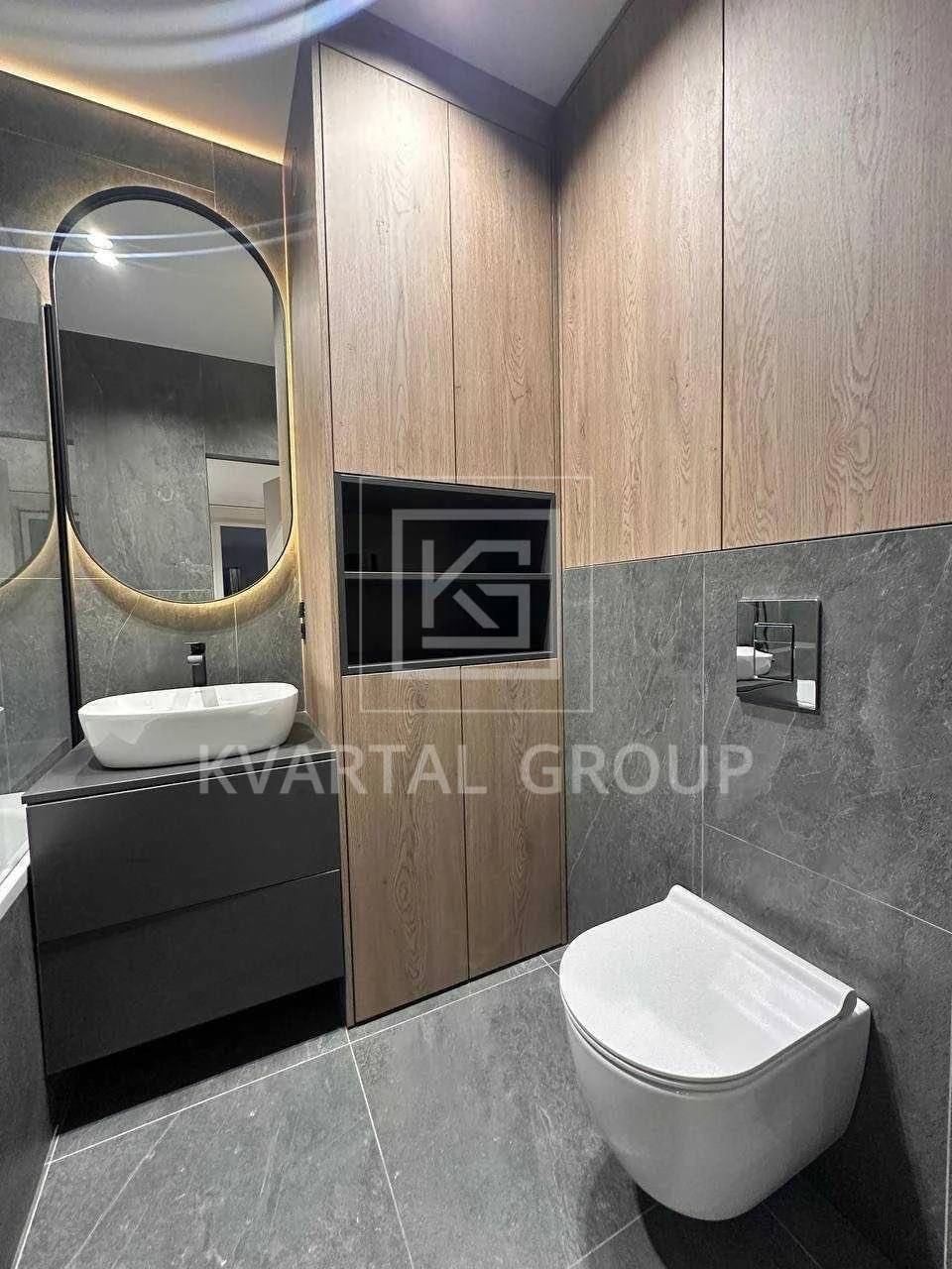 Two-bedroom apartment for sale, renovated, New Metres Residence P27, Irpin