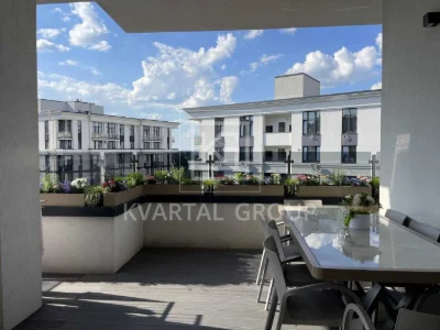 Apartment, Irpin | Penthouse with a terrace of 30 m² | Designer
