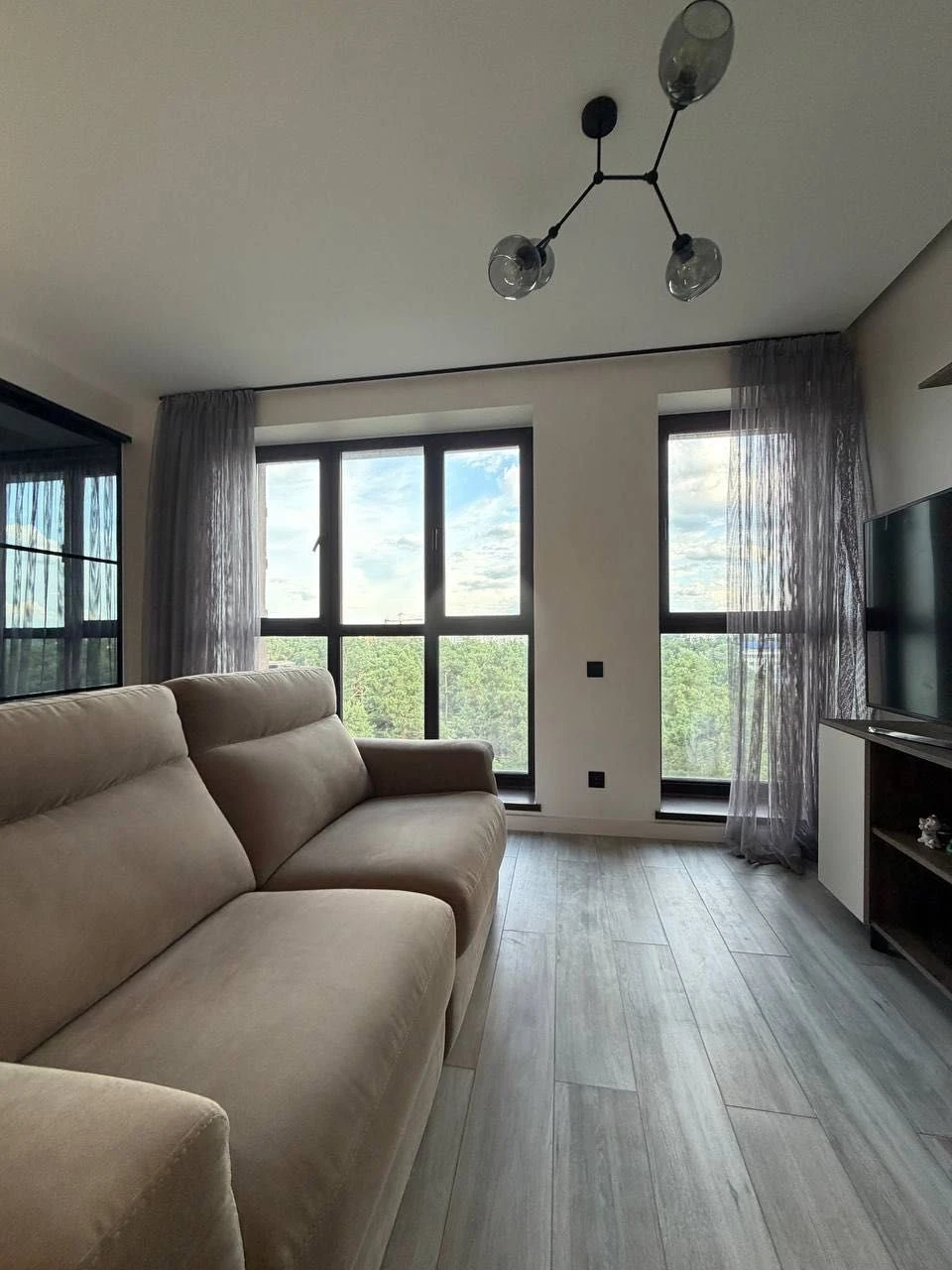2-room apartment with a view of Park Pravyka, Art Residence Residence, center