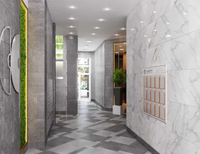 Synergy City. 1-bedroom apartment 42m2 with NEW renovation. WITHOUT КОМ