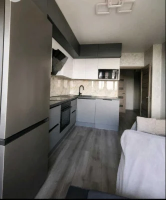 Studio apartment with new renovation in residential complex "City Park"