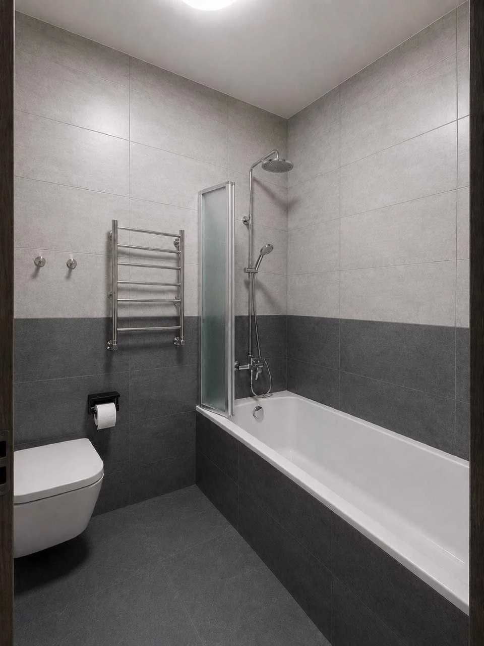 Studio apartment with new renovation in residential complex "City Park"