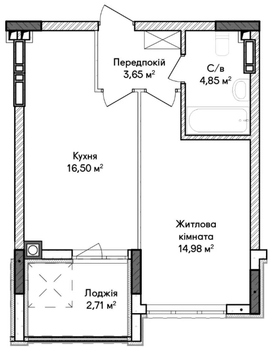Apartment with keys in this year. New building near the station, this