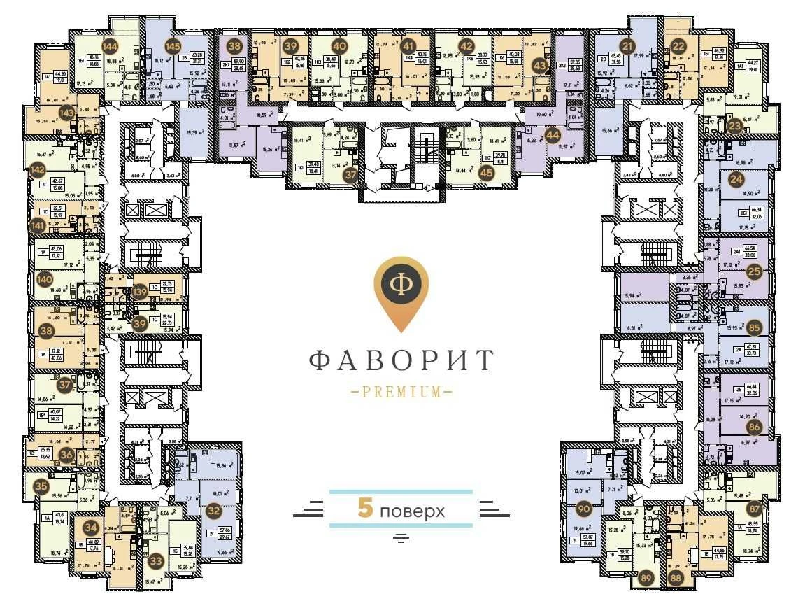 Ready apartment 23 sq m in the center of Irpin, at a promotional price, Residential Complex