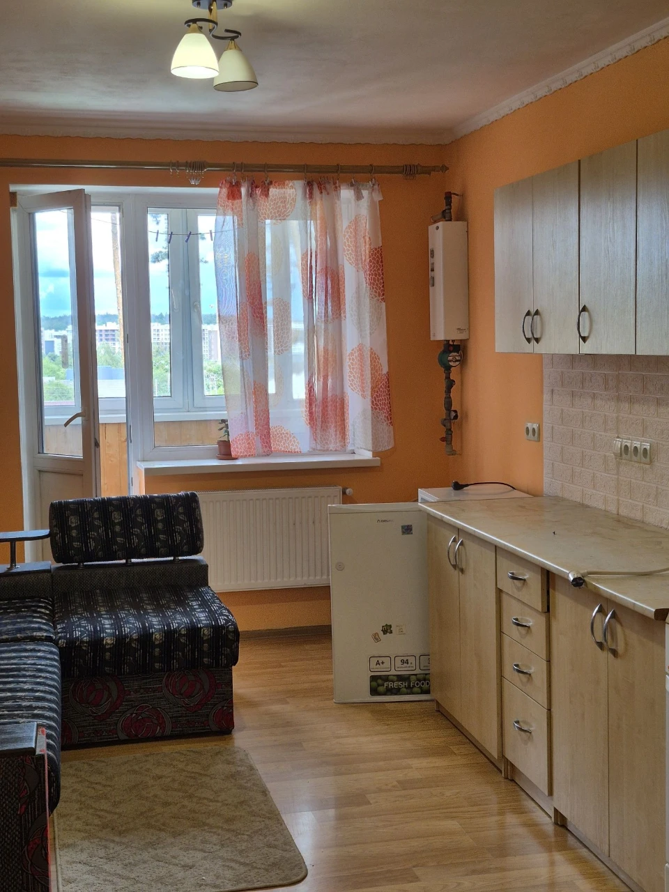 ГОТОВА Квартира - студія з БАЛКОНОМ / площа 23 м² / з ремонт