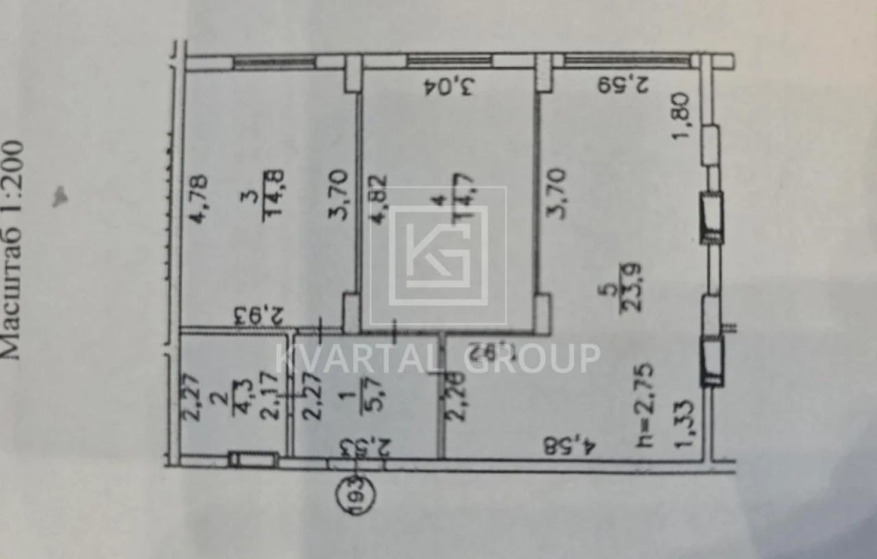 Продається 2-кімнатна квартира 64 м² з ДОКУМЕНТАМИ в ЖК Грін-Сайд