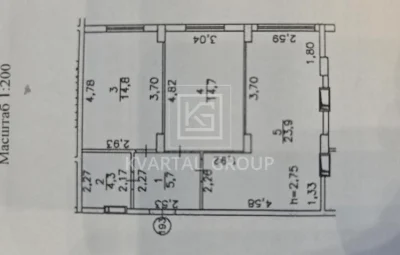 Продається 2-кімнатна квартира 64 м² з ДОКУМЕНТАМИ в ЖК Грін-Сайд