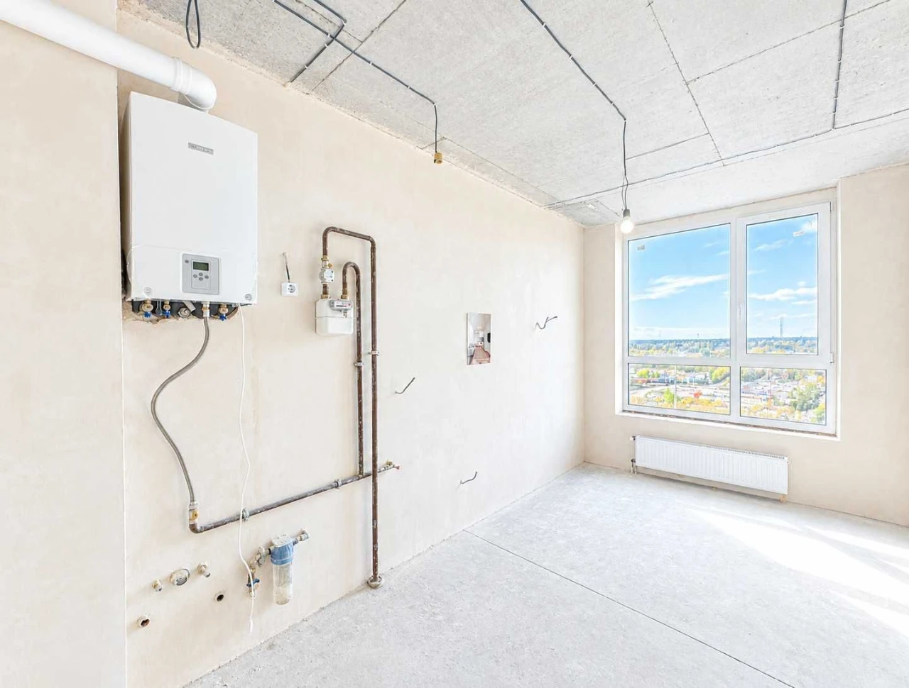 One-bedroom apartment for sale with partial renovation in ЖК Синергія 3+