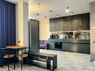 Large studio apartment near the Central Park in Irpin! 45,