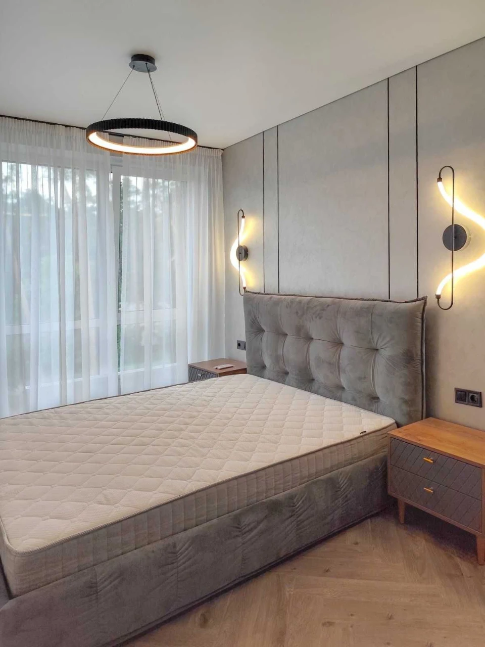 Apartment with custom renovation and furniture. Irpin, 43 m2