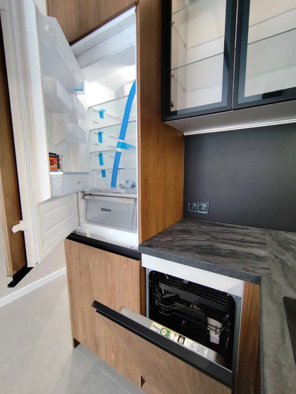 Apartment with custom renovation and furniture. Irpin, 43 m2
