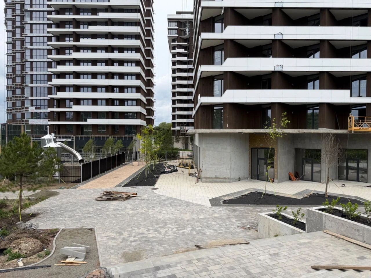 Apartment 54 sq m in complex on the lake shore, "RIVER PORT" residential complex
