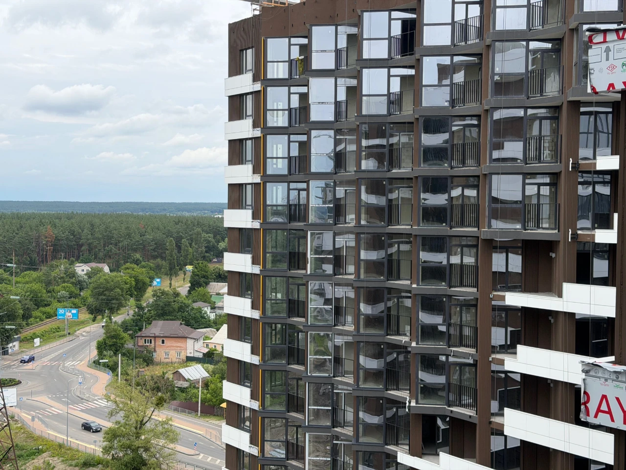 Apartment 54 sq m in complex on the lake shore, "RIVER PORT" residential complex