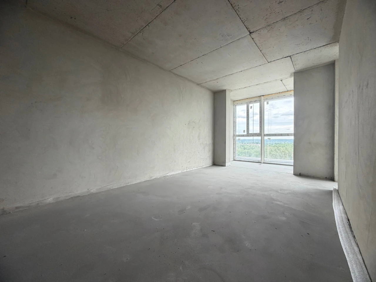 Apartment 54 sq m in complex on the lake shore, "RIVER PORT" residential complex