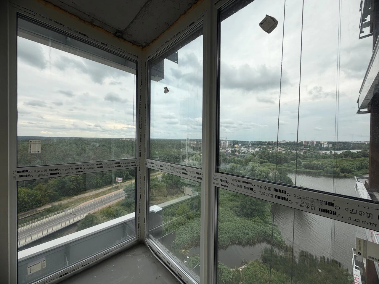 Apartment 54 sq m in complex on the lake shore, "RIVER PORT" residential complex