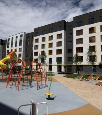 One-bedroom apartment / 39.66 sq.m. in Молодість residential complex, near Kyiv