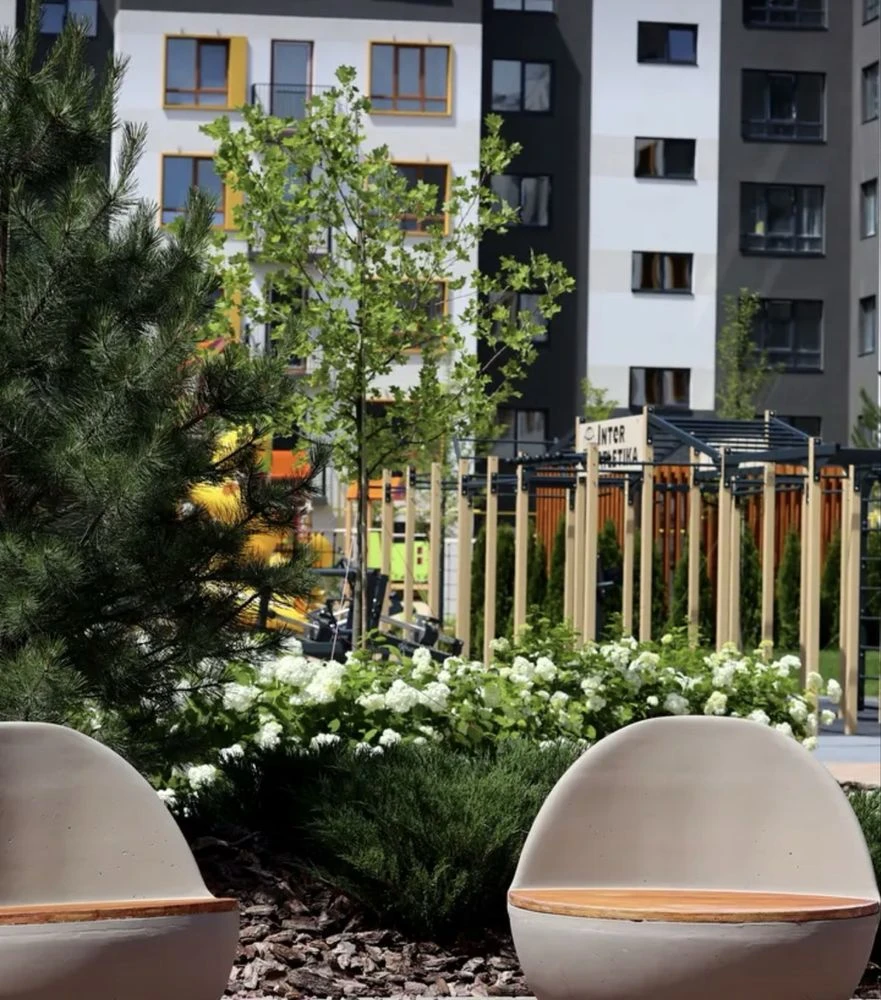 One-bedroom apartment / 39.66 sq.m. in Молодість residential complex, near Kyiv