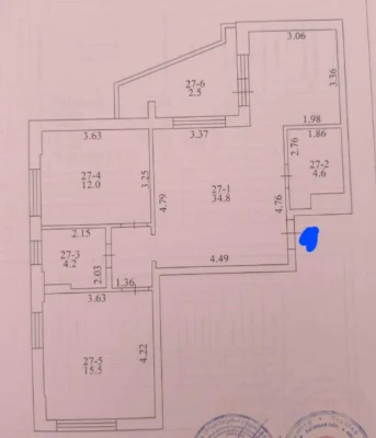 Appt. 2 room with terrace, Ютландia Residence. NEGOTIABLE