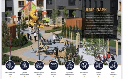 КВАРТИРА ! 1-кімнатна квартира 37,4 м² в ЖК «Молодість» | Ірпін