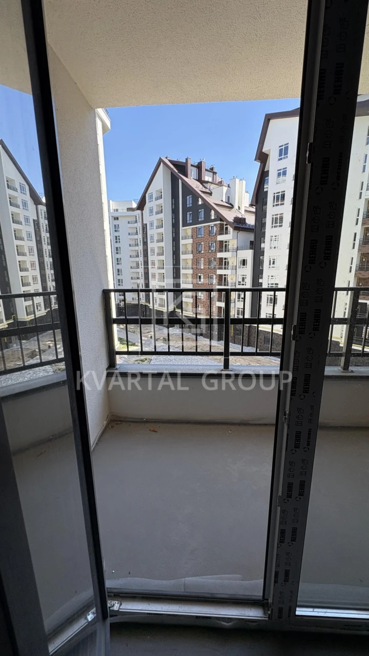 Two-bedroom apartment for renovation in Synerhiya City residential complex, euro three