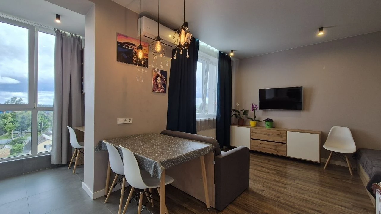 Ирпень — 1-комнатная квартира 37 м² с ремонтом, газом и теплом