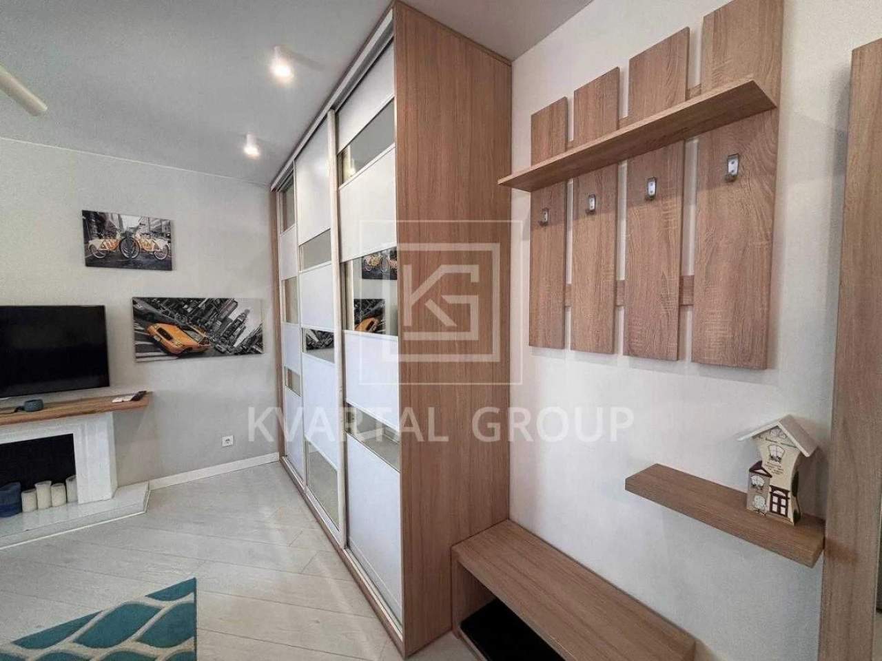 Studio apartment with balcony in the Versailles residential complex DERZHPROGRAMI TAK