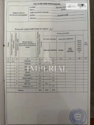 Продажа 3к квартиры 74.5 кв. м по ул. Шолом-Алейхема 26/23 •