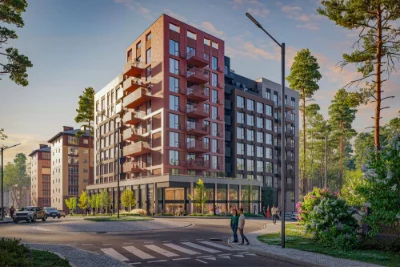 2-комнатная квартира с газовым отоплением и балконом. Компактная планировка