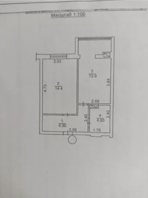 Продажа однокомнатной квартиры 39м² в Ирпене! Быстрый выезд