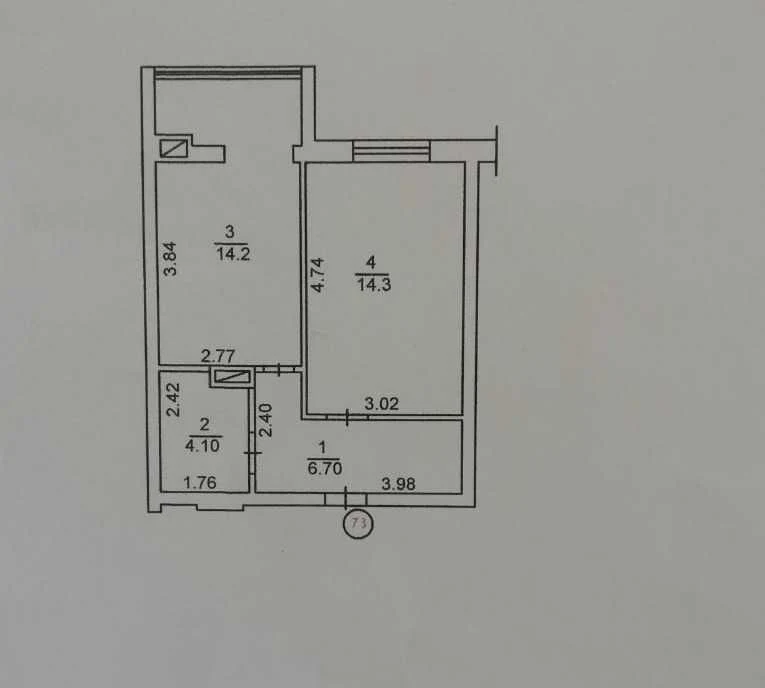 NO COMMISSION! Ready-to-rent 1-bedroom apartment! VOUCHER CERTIFICATE