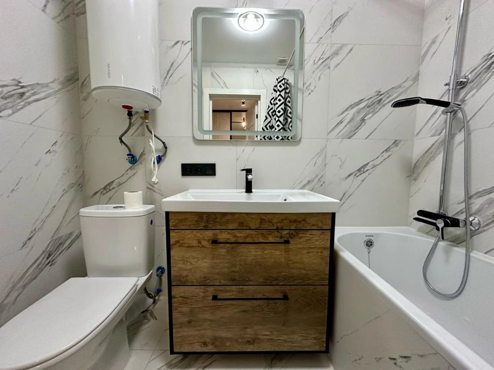 Spacious 1-bedroom apartment 48.4 sq.m with renovation in ЖК Chekhov Park