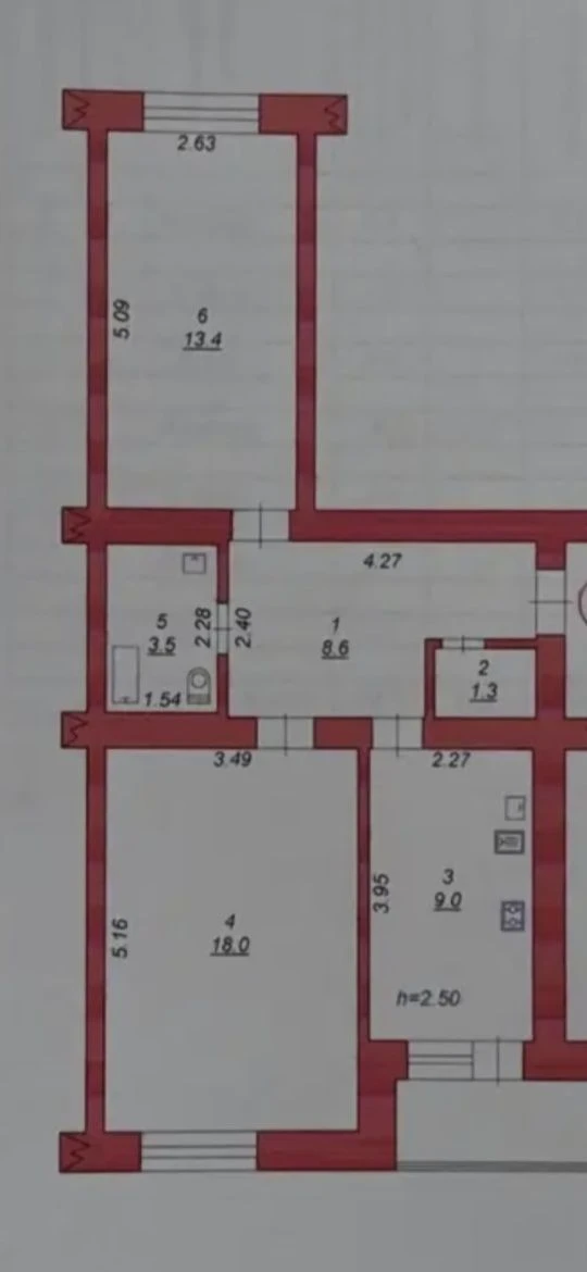 Продається 2-кімнатна квартира, Центральний парк, Ірпінь