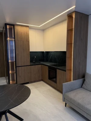 Sale - 2-room apartment with new renovation in Central-2 residential complex, storage room