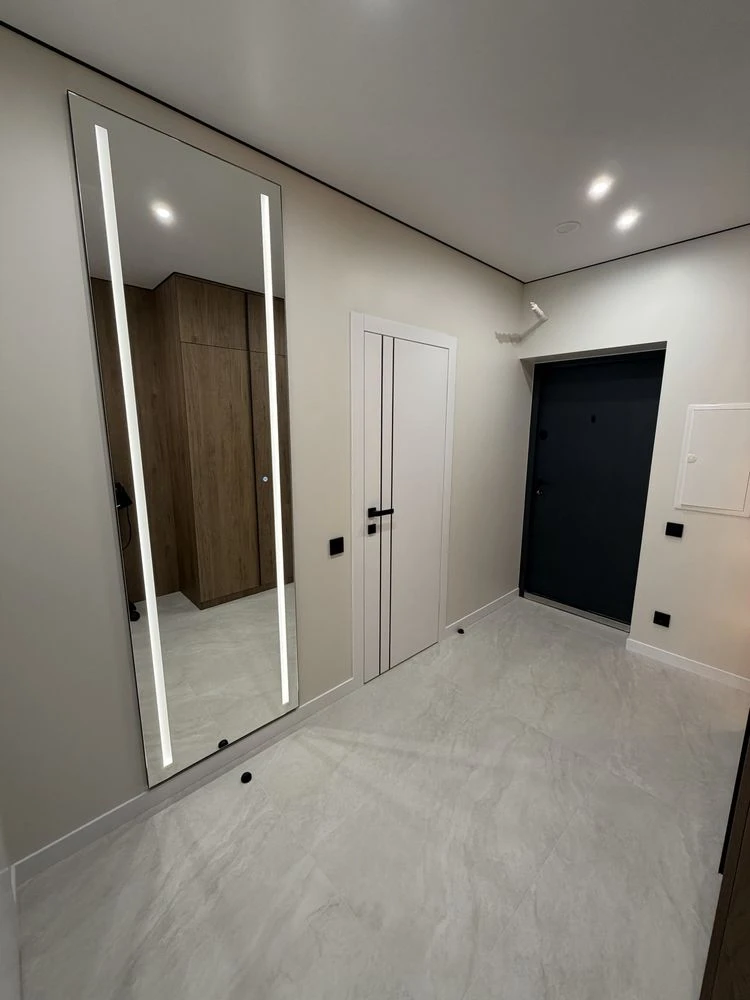 Sale - 2-room apartment with new renovation in Central-2 residential complex, storage room