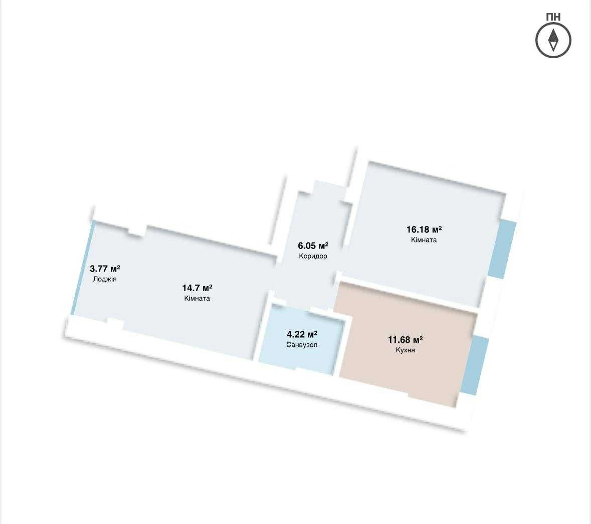 For Sale: Spacious and bright 2-bedroom apartment in Irpin
