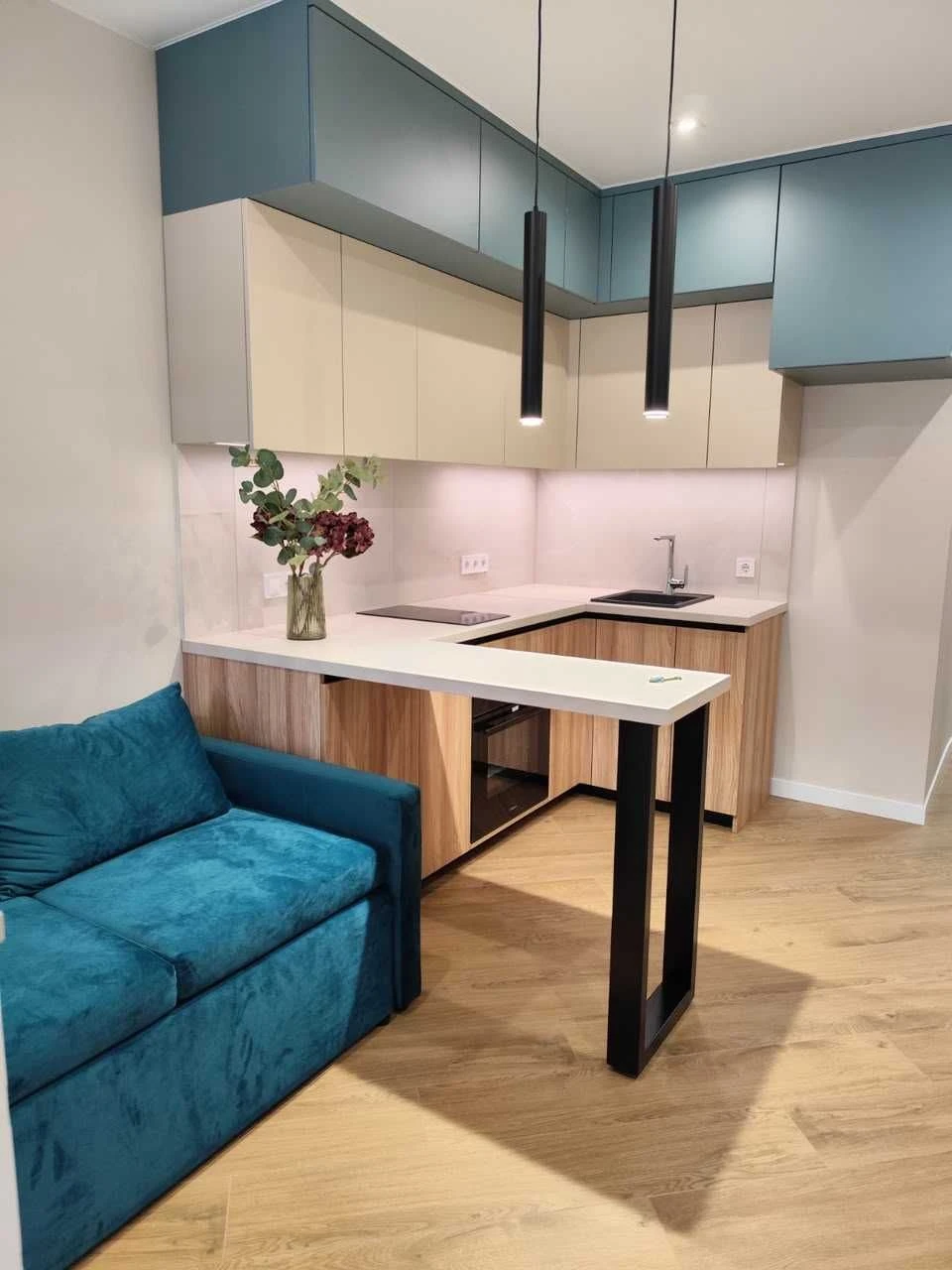 Studio apartment with designer renovation 27 sq m. Irpin