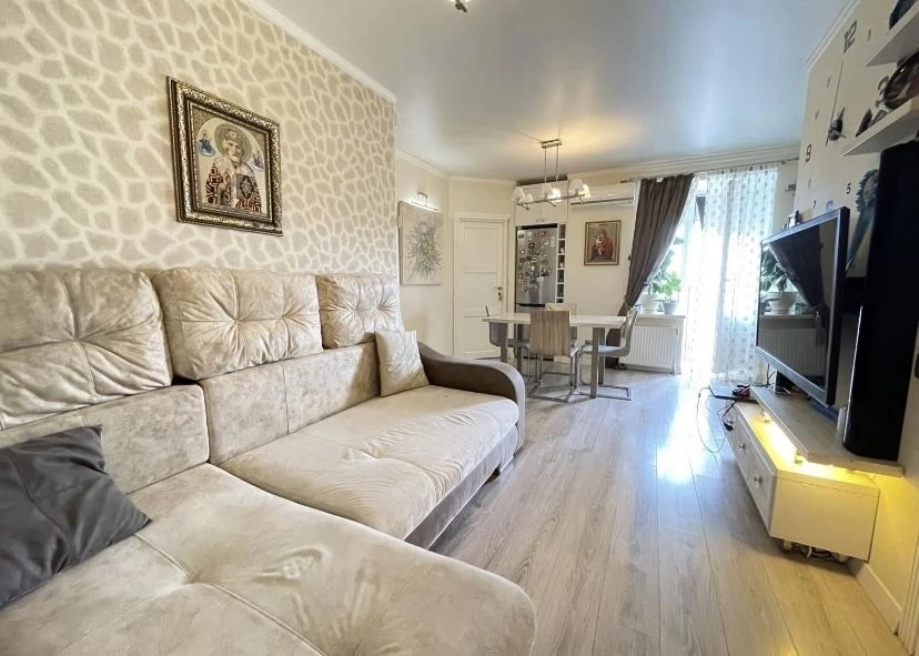 Euro-3 room apartment in the Jantern residential complex – quality renovation, gas heating, without
