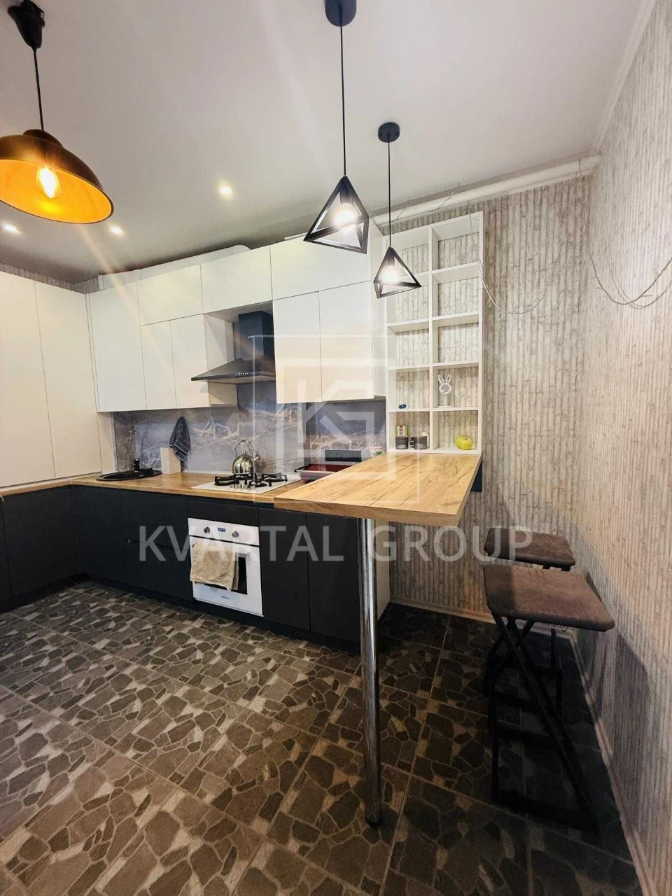 Sale of a 2-room apartment with stylish renovation, STATE PROGRAM-OK